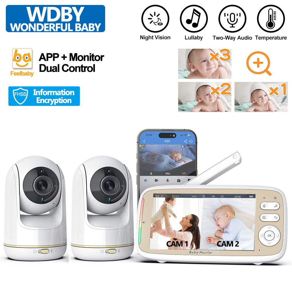 Home Cinema Wireless - VB803 PRO Baby Monitor, con telecamera