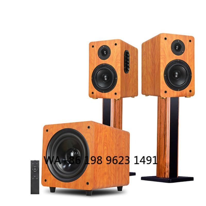 Audio Home Cinema - Subwoofer Alimentato in Legno da 8