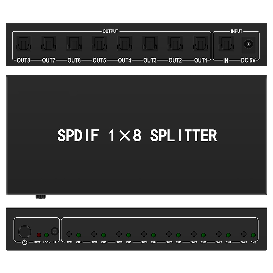 Splitter audio ottico, splitte - Home Cinema Tv recensione e prezzo