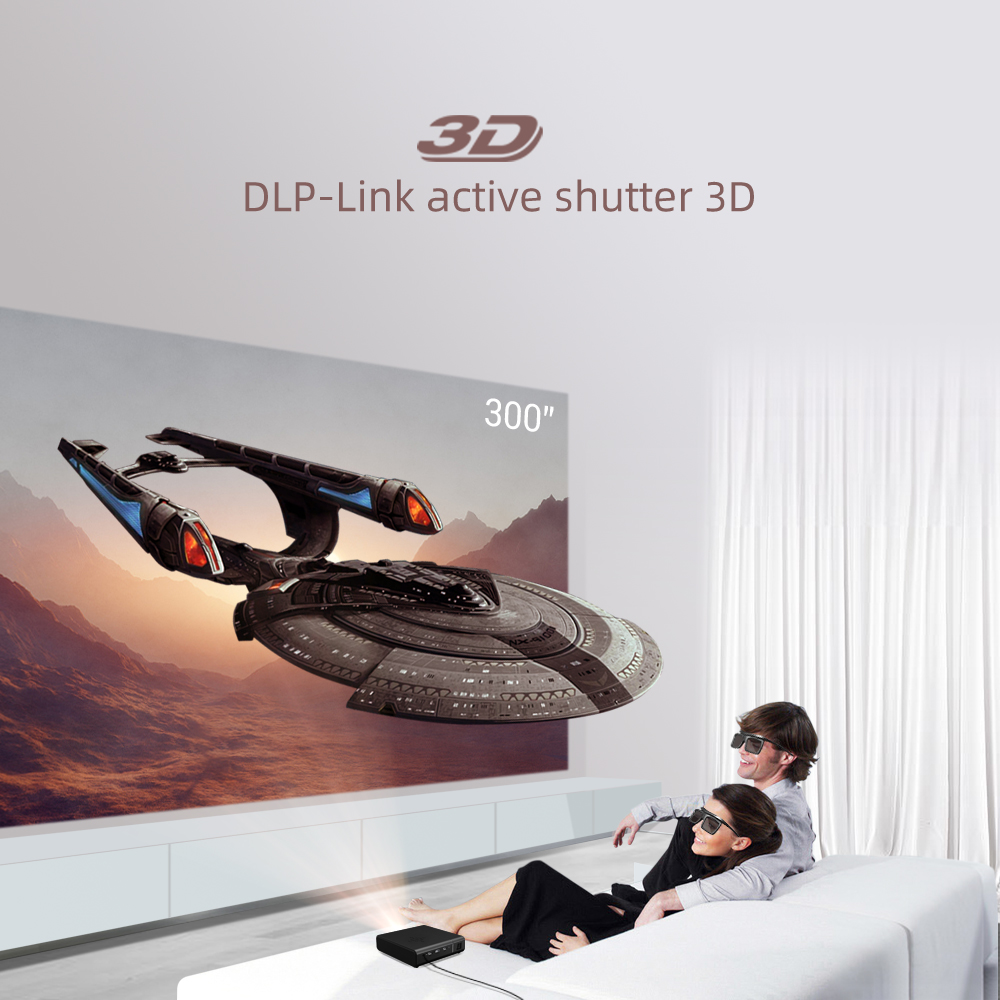 BYINTEK U30 Proiettore 3D 4K P - Home Cinema Wireless recensione e prezzo